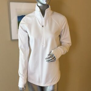 EDDIE BAUER | Motion Brushed Fleece 1/2 Zip Long Sleeve Thermal Top